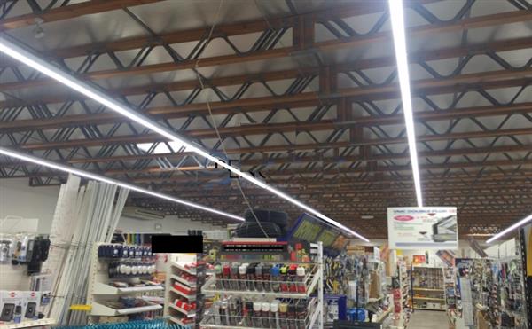 Grote foto heavy duty industrie led lichtlijn 50 meter 550w 94.000 lumen zakelijke goederen overige zakelijke goederen