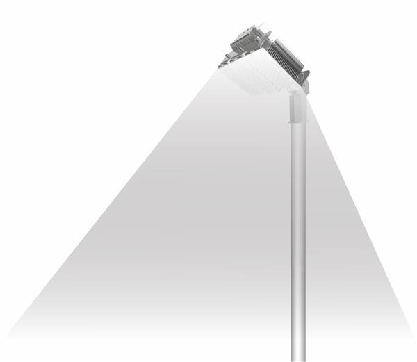 Grote foto vocare xlt 150w on top led lichtmast armatuur tbv verlichting terrein en plein zakelijke goederen overige zakelijke goederen