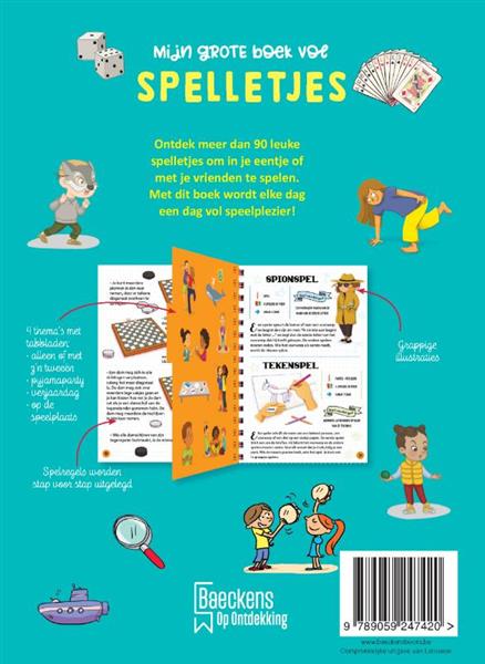 Grote foto mijn grote boek vol spelletjes boeken jeugd 13 jaar en ouder