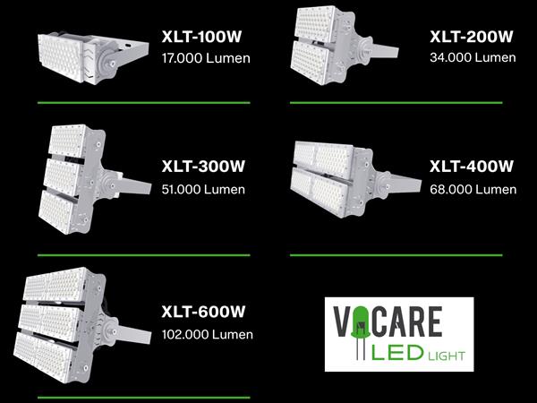Grote foto vocare xlt 200w superpower multi focus schijnwerper led sportveld en plein verlichting zakelijke goederen overige zakelijke goederen