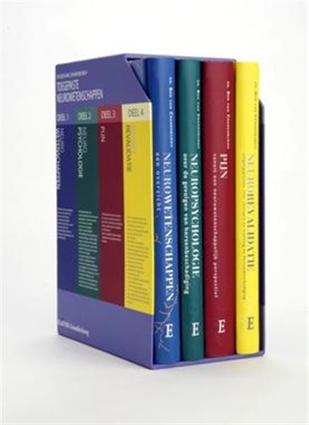 Grote foto toegepaste neurowetenschappen cassette boeken wetenschap