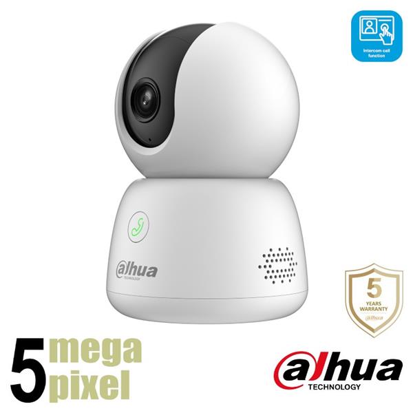 Grote foto dahua hero a1 5mp wifi binnencamera smart tracking intercom functie h5b audio tv en foto professionele video apparatuur