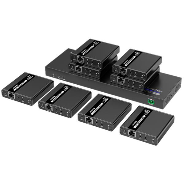 Grote foto 4k hdmi splitter extender 8 poorten tot 40m vmk1x8 spl 4k30 computers en software overige