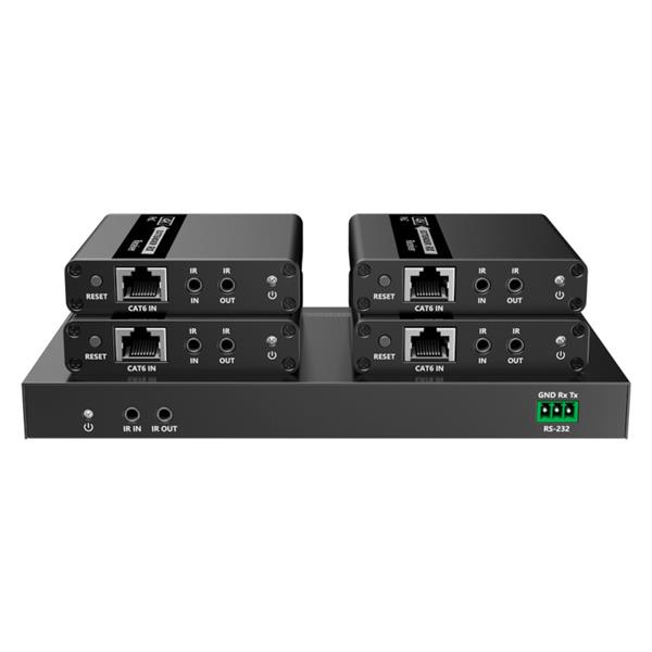 Grote foto 4k hdmi splitter extender 4 poorten tot 40m vmk1x4 spl 4k30 computers en software overige