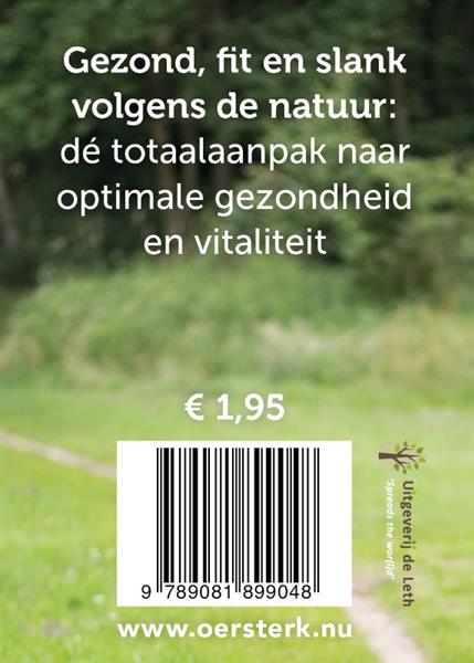 Grote foto oersterk in een notendop boeken gezondheid en voeding