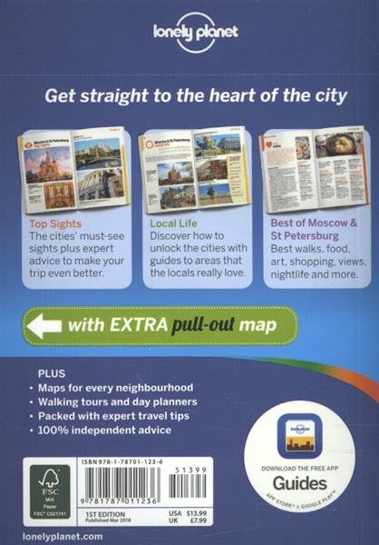 Grote foto moscow st petersburg lonely planet pocket guides boeken overige boeken
