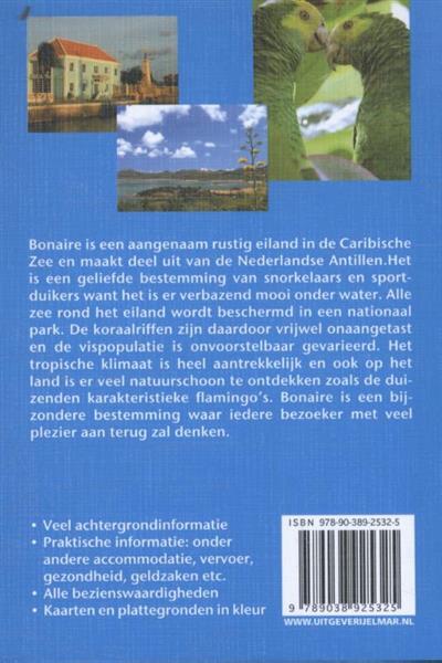 Grote foto reishandboek bonaire elmar reishandboeken boeken overige boeken
