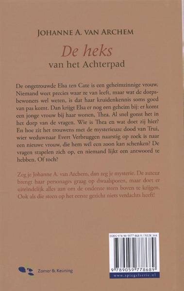 Grote foto de heks van het achterpad spiegelserie boeken overige boeken