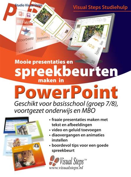 Grote foto mooie presentaties en spreekbeurten maken in powerpoint visual steps studiehulp boeken overige boeken