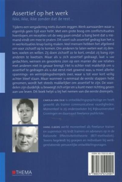 Grote foto assertief op het werk mens en bedrijf boeken psychologie