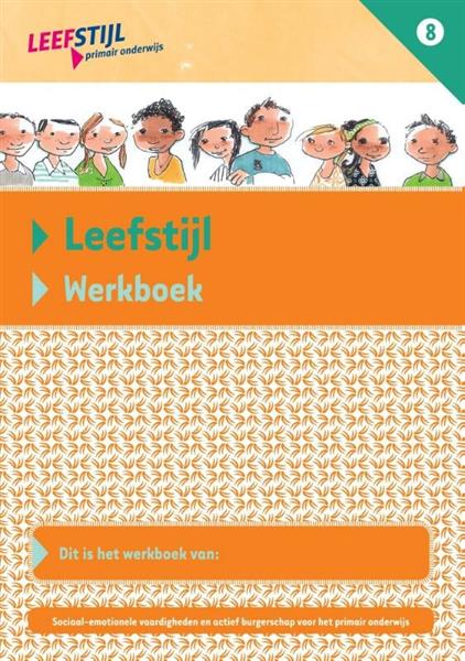 Grote foto groep 8 leefstijl set van 5 ex. werkboek groep 8 werkboek boeken overige boeken