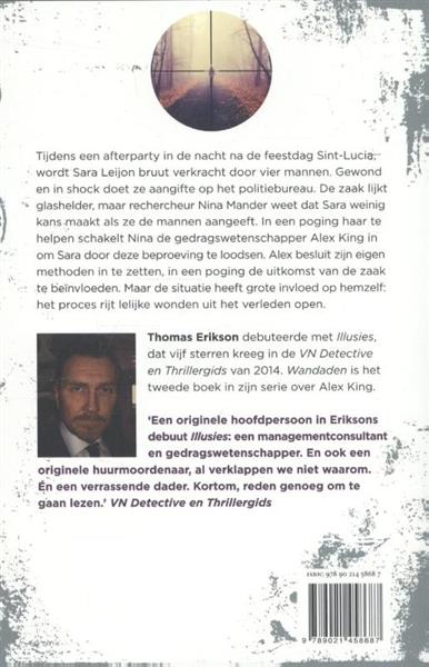 Grote foto wandaden boeken thrillers