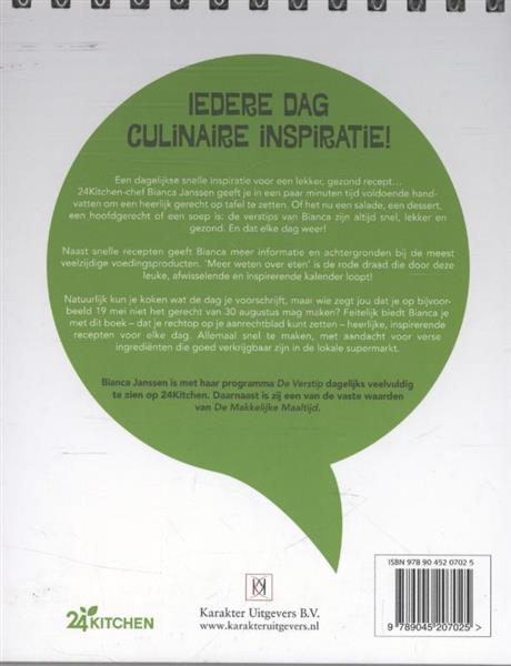 Grote foto elke dag een verstip boeken kookboeken