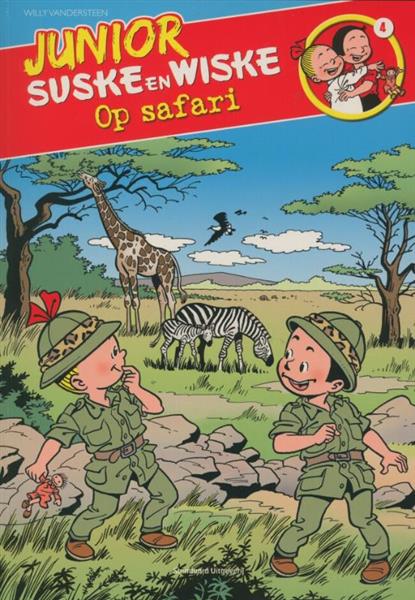 Grote foto junior suske en wiske op safari junior suske en wiske 04 boeken stripboeken