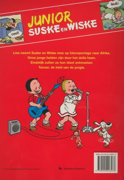 Grote foto junior suske en wiske op safari junior suske en wiske 04 boeken stripboeken