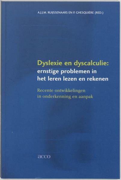 Grote foto dyslexie en dyscalculie boeken studieboeken