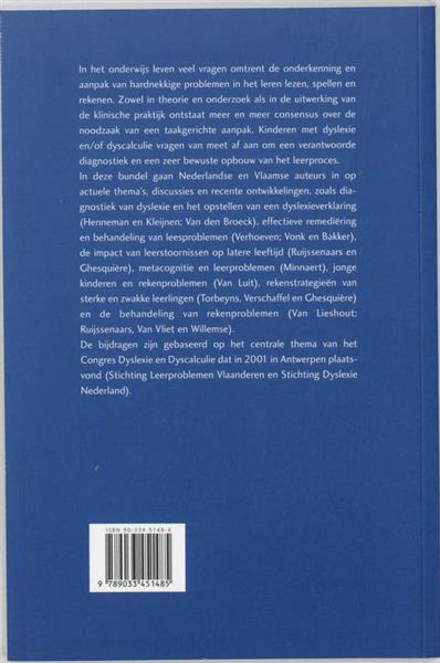 Grote foto dyslexie en dyscalculie boeken studieboeken