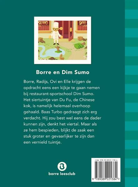 Grote foto borre en dim sumo de gestreepte boekjes boeken overige boeken