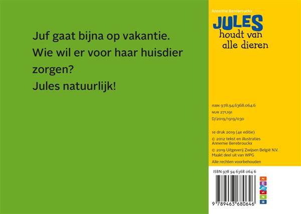 Grote foto jules houdt van alle dieren jules 19 boeken jeugd 13 jaar en ouder