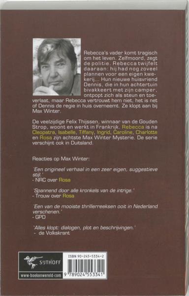Grote foto rebecca een max winter mysterie boeken thrillers