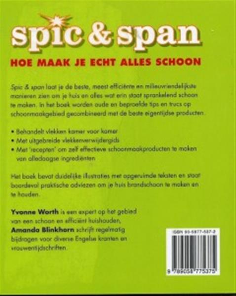 Grote foto spic span boeken hobby en vrije tijd