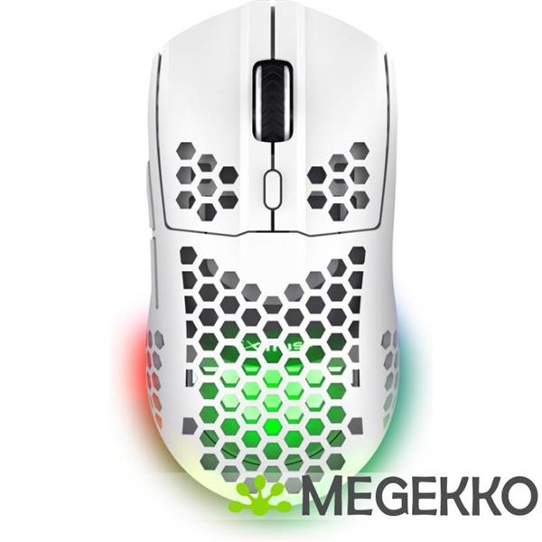 Grote foto trust gxt 929w helox draadloze witte gaming muis computers en software overige computers en software