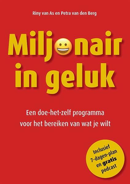 Grote foto miljonair in geluk boeken gezondheid en voeding