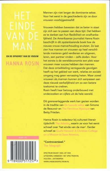Grote foto het einde van de man en de opkomst van de vrouw boeken psychologie