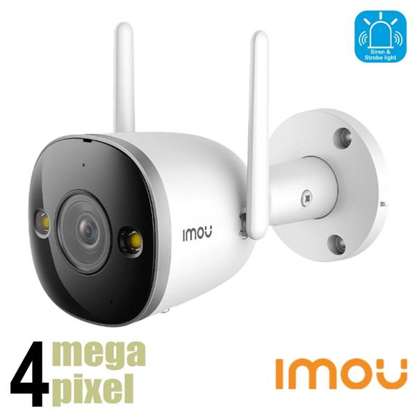Grote foto imou 4mp wifi camera full color smd actieve afschrikking f42fp audio tv en foto videobewakingsapparatuur