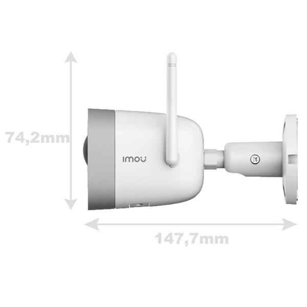 Grote foto imou 4mp wifi camera full color smd actieve afschrikking f42fp audio tv en foto videobewakingsapparatuur