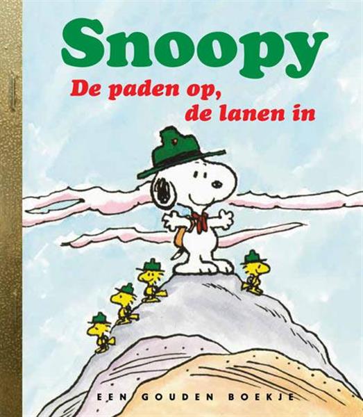 Grote foto snoopy de paden op de lanen in gouden boekjes boeken jeugd 13 jaar en ouder