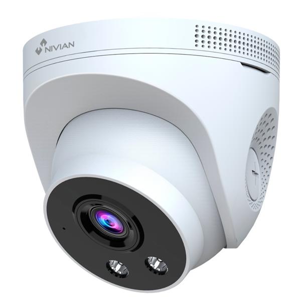 Grote foto nivian 3mp wifi camera 20m nachtzicht 4mm lens dom30w audio tv en foto professionele video apparatuur