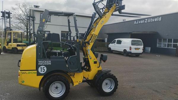 Grote foto wacker wl 20e elek shovel 2.4 ton bj 2021 agrarisch shovels