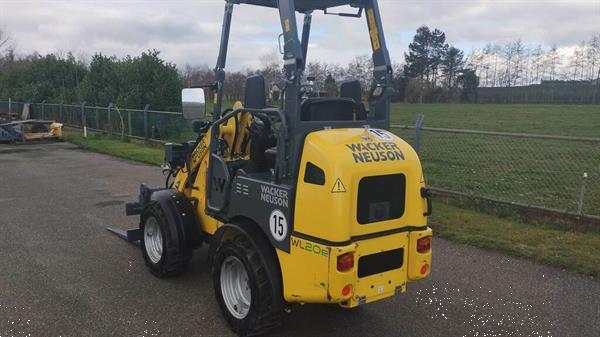Grote foto wacker wl 20e elek shovel 2.4 ton bj 2021 agrarisch shovels
