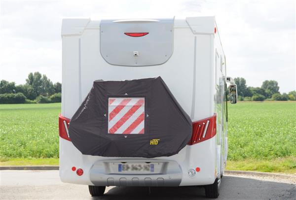 Grote foto htd fietshoes 2 3 fietsen achterwand caravans en kamperen caravan accessoires