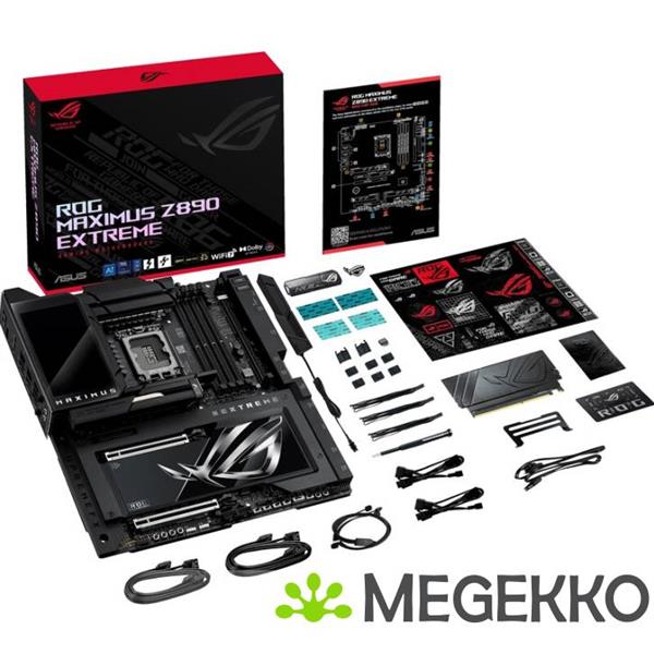 Grote foto asus rog maximus z890 extreme computers en software moederborden