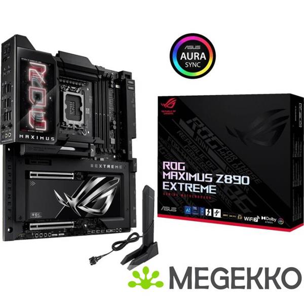 Grote foto asus rog maximus z890 extreme computers en software moederborden
