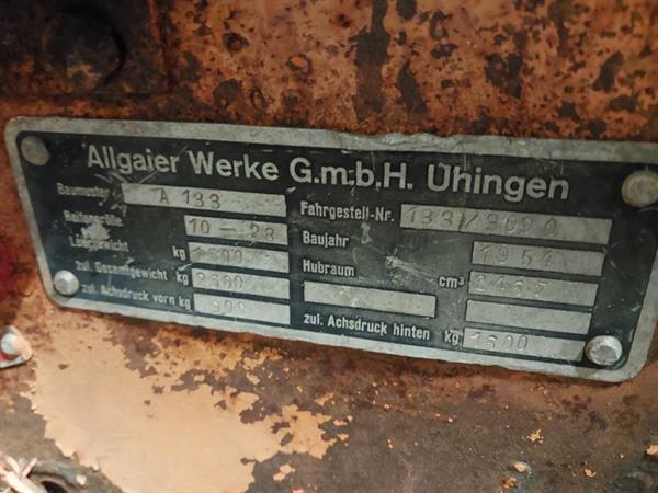 Grote foto porsche allgaier a 133 agrarisch tractoren