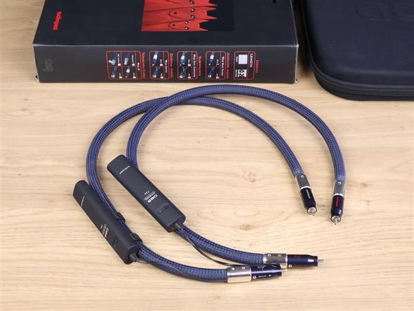Grote foto audioquest wild blue yonder highend silver audio interconnects rca 0 75 metre audio tv en foto onderdelen en accessoires