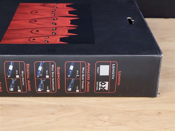Grote foto audioquest wild blue yonder highend silver audio interconnects rca 0 75 metre audio tv en foto onderdelen en accessoires