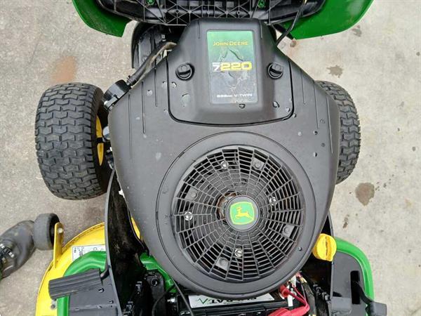 Grote foto john deere zitmaaier tuin en terras zitmaaiers