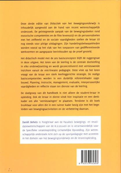 Grote foto didactiek van het bewegingsonderwijs boeken studieboeken