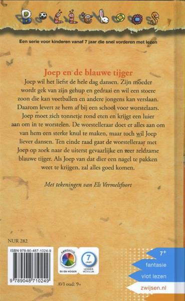 Grote foto joep en de blauwe tijger boeken jeugd 13 jaar en ouder