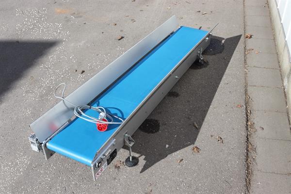 Grote foto martin stolze vd 300 2m transportband rvs 200 x 30 cm agrarisch transportbanden