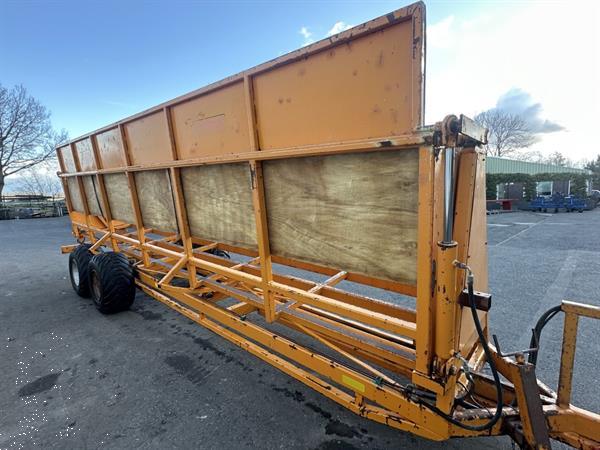 Grote foto keulmac transportwagen kantelwagen voor het oogsten in 4 kisten van max 160 cm agrarisch aanhangwagens