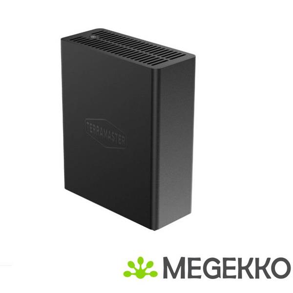 Grote foto terramaster f8 ssd plus data opslag server nas desktop intel coretm i3 i3 n305 16 gb ddr5 zwart computers en software behuizingen en kasten