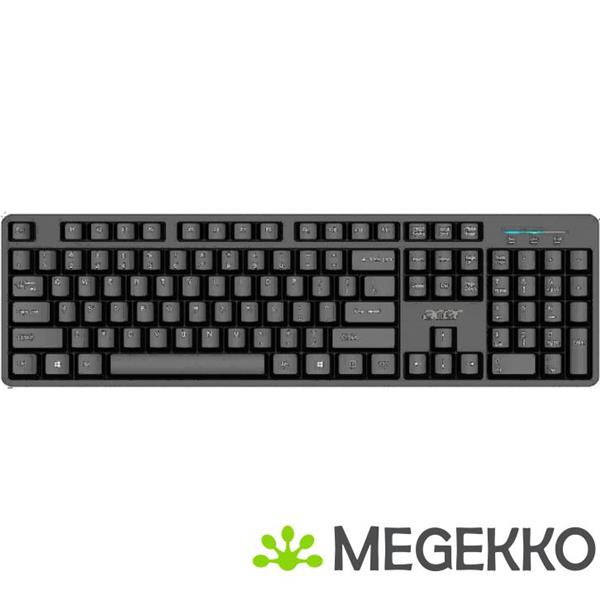 Grote foto acer usb wired keyboard toetsenbord thuis werk qwerty us international zwart computers en software toetsenborden
