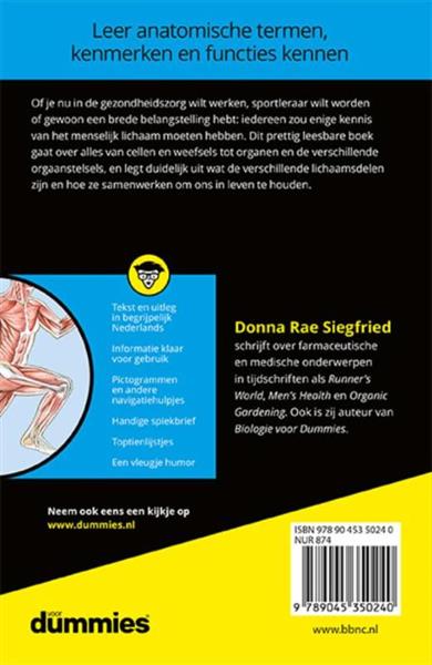 Grote foto het menselijk lichaam voor dummies boeken wetenschap