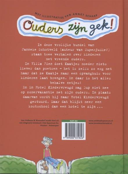 Grote foto ouders zijn gek boeken jeugd 13 jaar en ouder