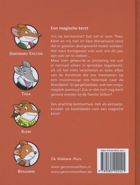 Grote foto een magische kerst geronimo stilton 65 boeken jeugd 13 jaar en ouder
